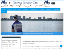 Tablet Screenshot of ottawabicycleclub.ca